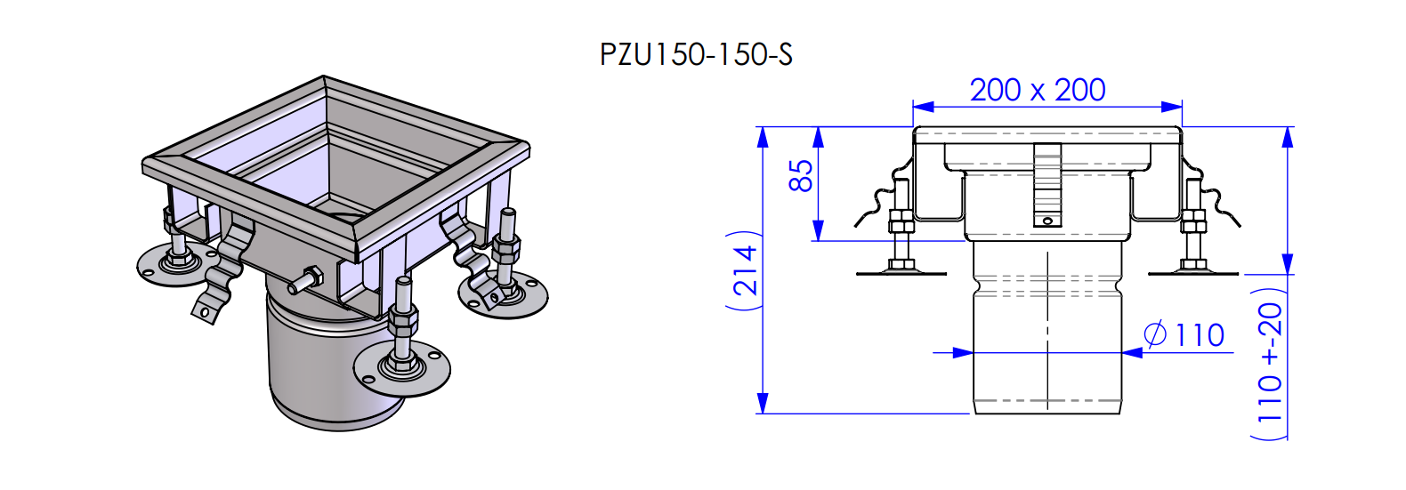 PZU150-150-S